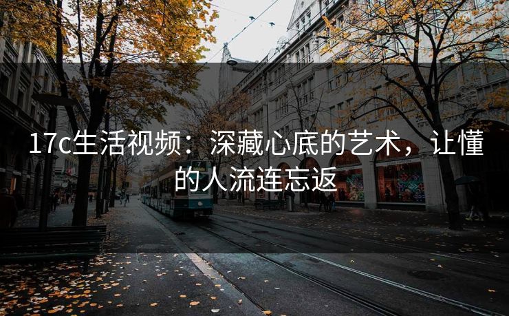 17c生活视频：深藏心底的艺术，让懂的人流连忘返